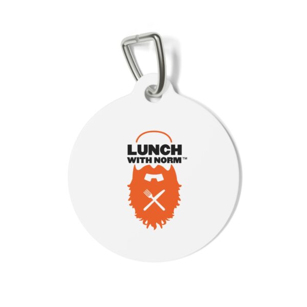 Lunch With Norm Pet Tag - Image 2