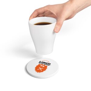 Lunch with Norm Ceramic Coaster